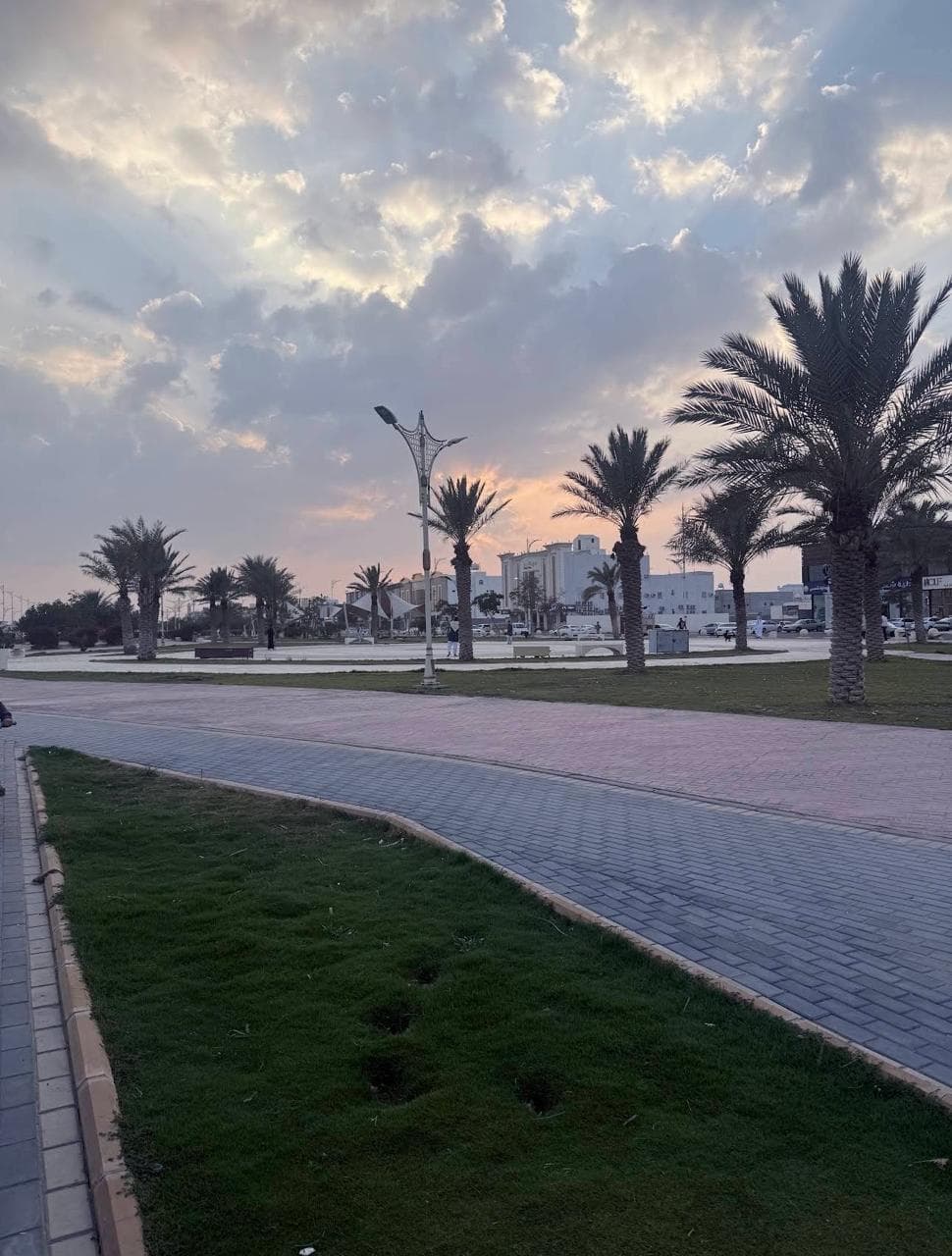 ممشي حديقة العرفا